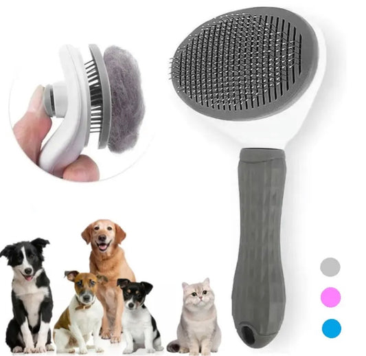 Cepillo de Autolimpieza para Mascotas