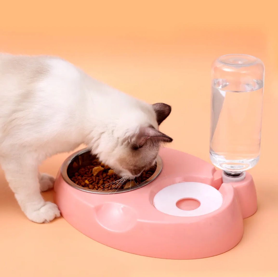 Comedero y Bebedero Automático – Práctico y Moderno