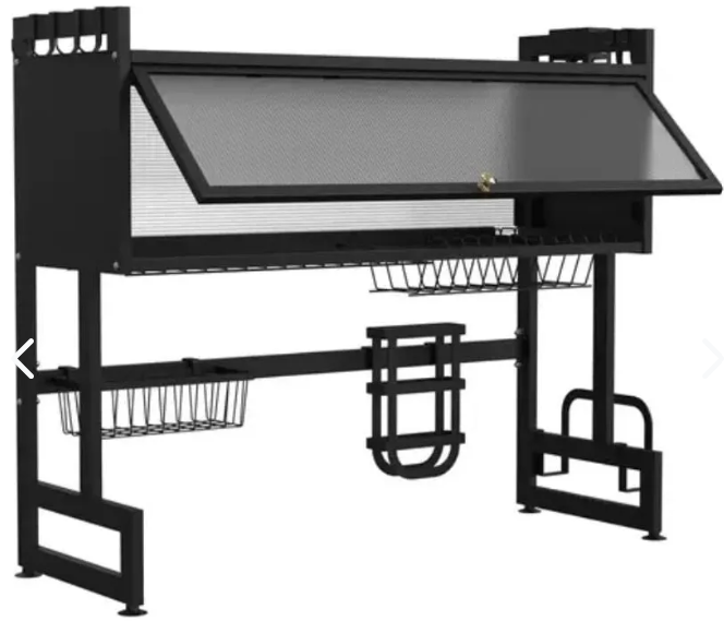 ESCURRIDOR DE PLATOS CON TAPA 85 CM