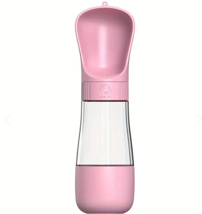 Botella 2 en 1 Agua + Alimento para Mascotas