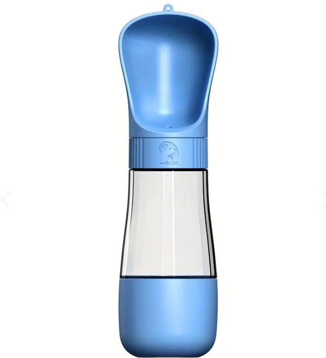 Botella 2 en 1 Agua + Alimento para Mascotas